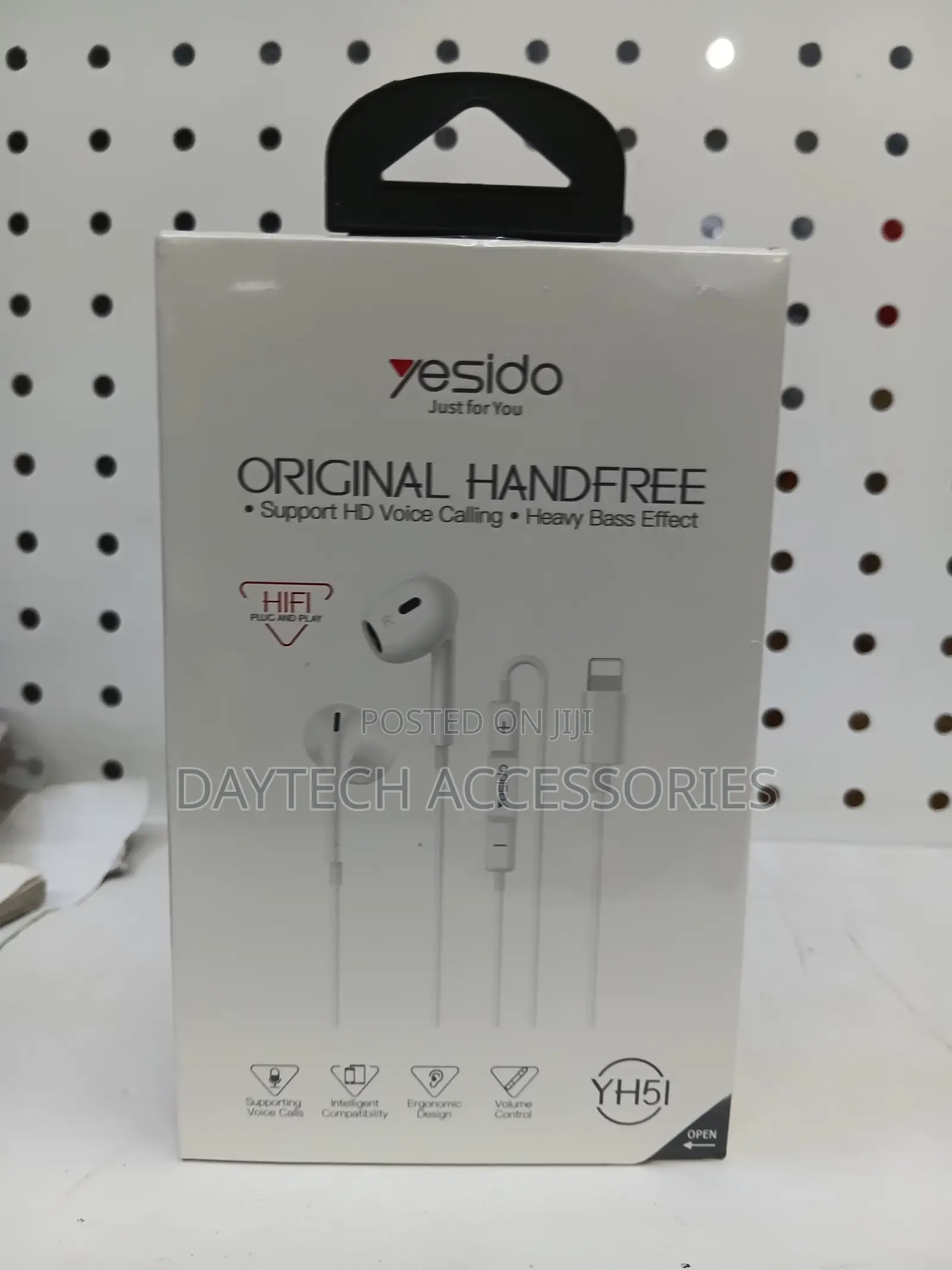 Yesido Earphone Yh50 Compatible With iPhones