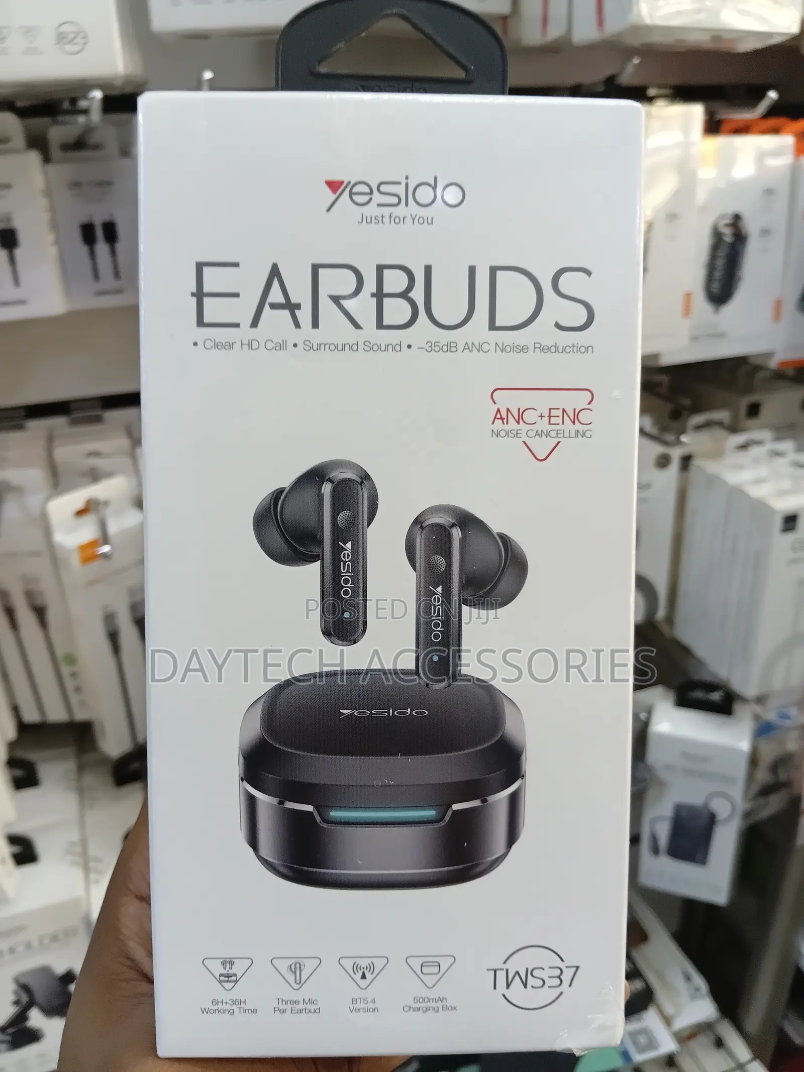 The Yesido Tws37 Wireless Earbuds.