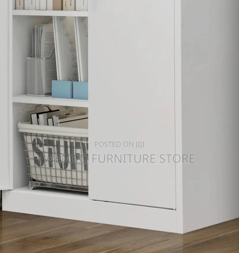Office Cabinet; Lockable Filing Cabinet With Adjustable Shelves
