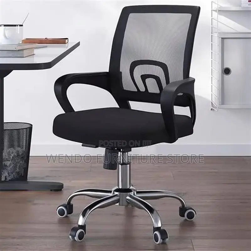 Office Chairs; Clerical Fabric Mesh Bentee Office Chairs