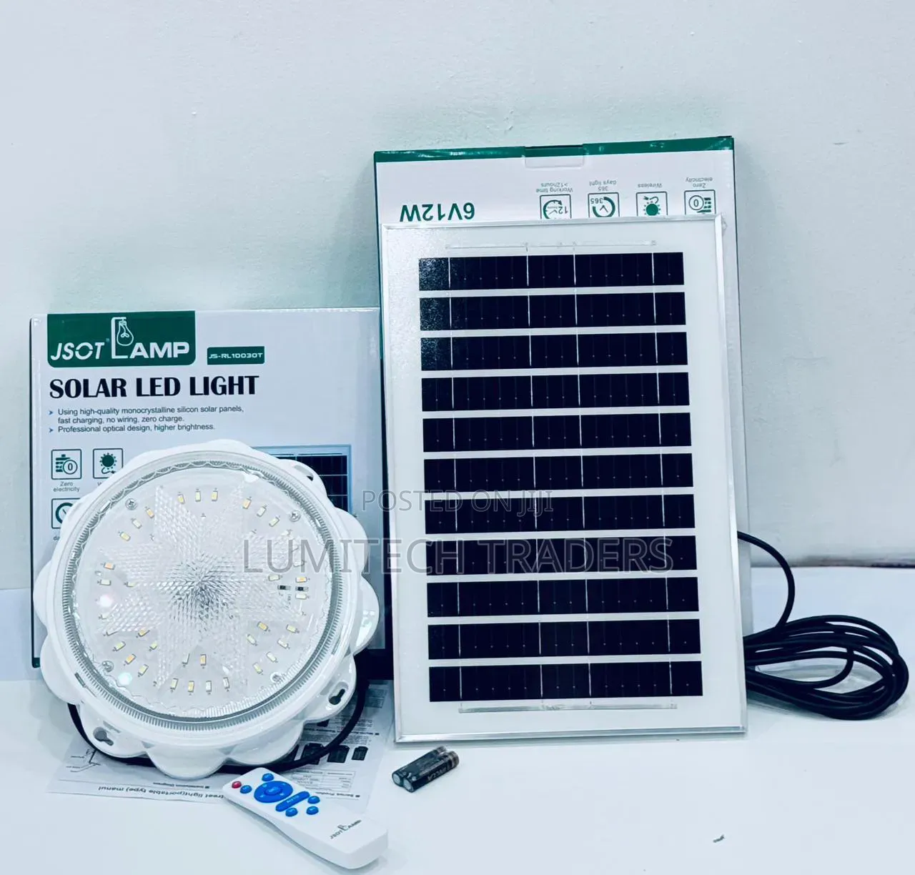 Solar Indoor Ceiling Light 200w With RGB Colors