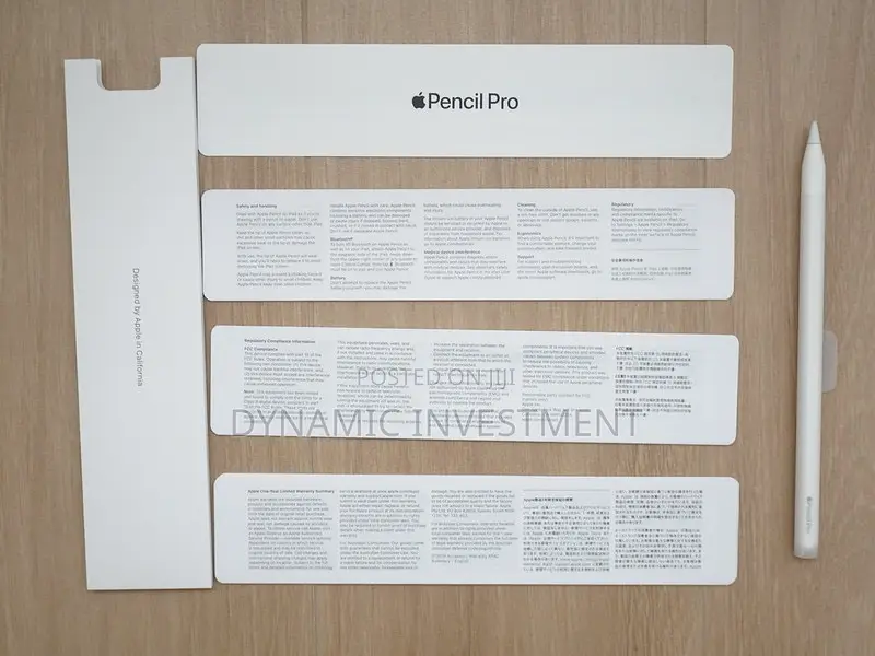 Apple Pencil Pro Model-a2538 Type C With Bluetooth And Magnetic 2026