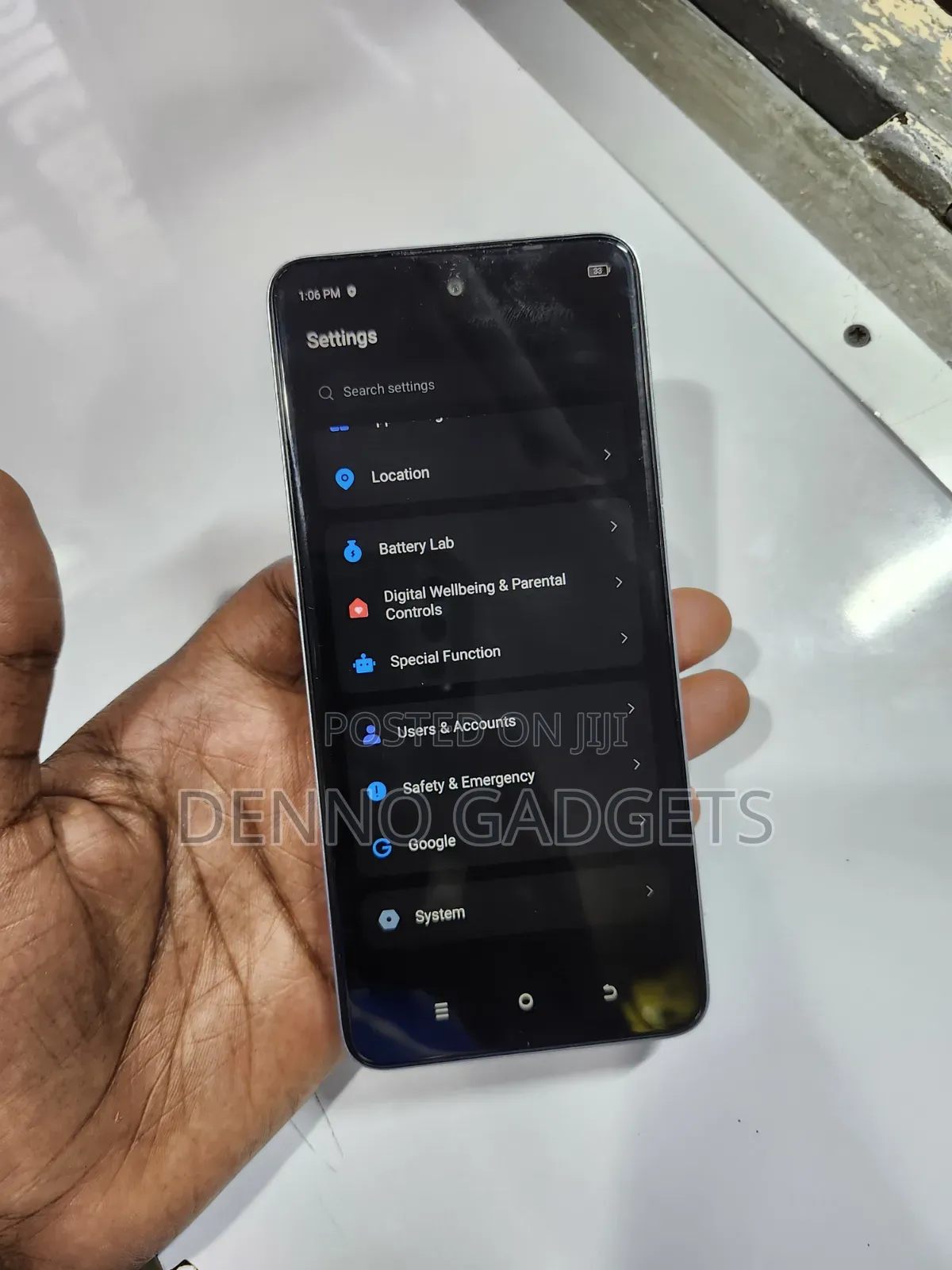 Tecno Pop 8 64 GB Black