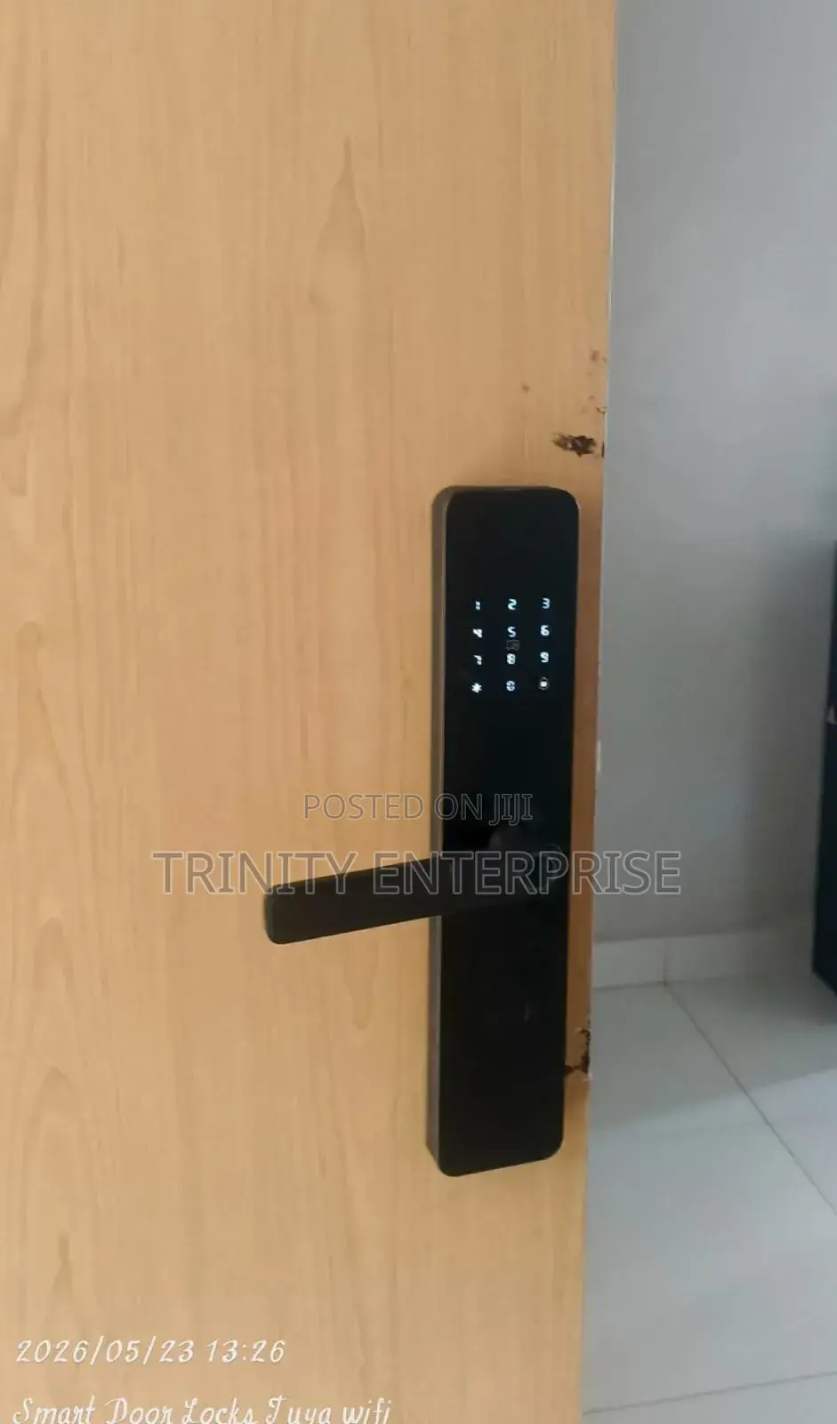 Smart Lock Tuya App Control Fingerprint Password Cards