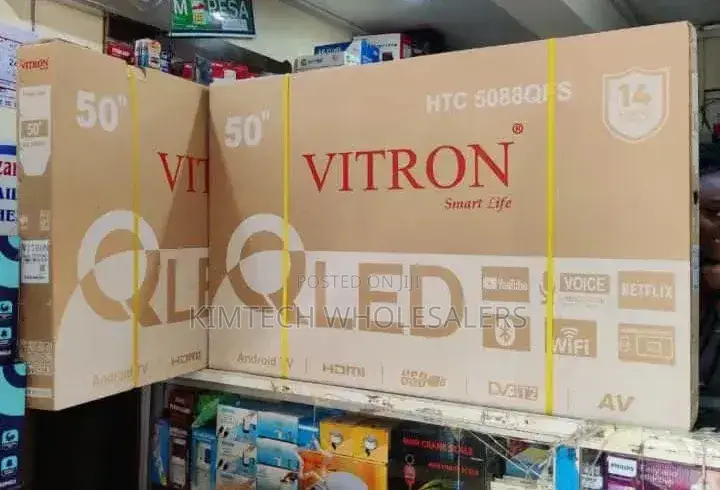 50"Qled Smart Android Vitron TV