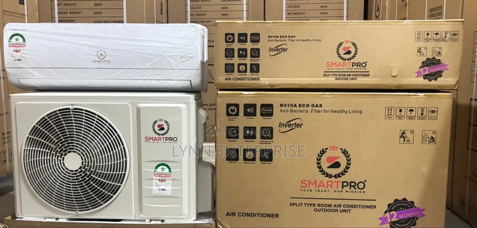Smart Pro Conditioners; 24000 Btu Inverter