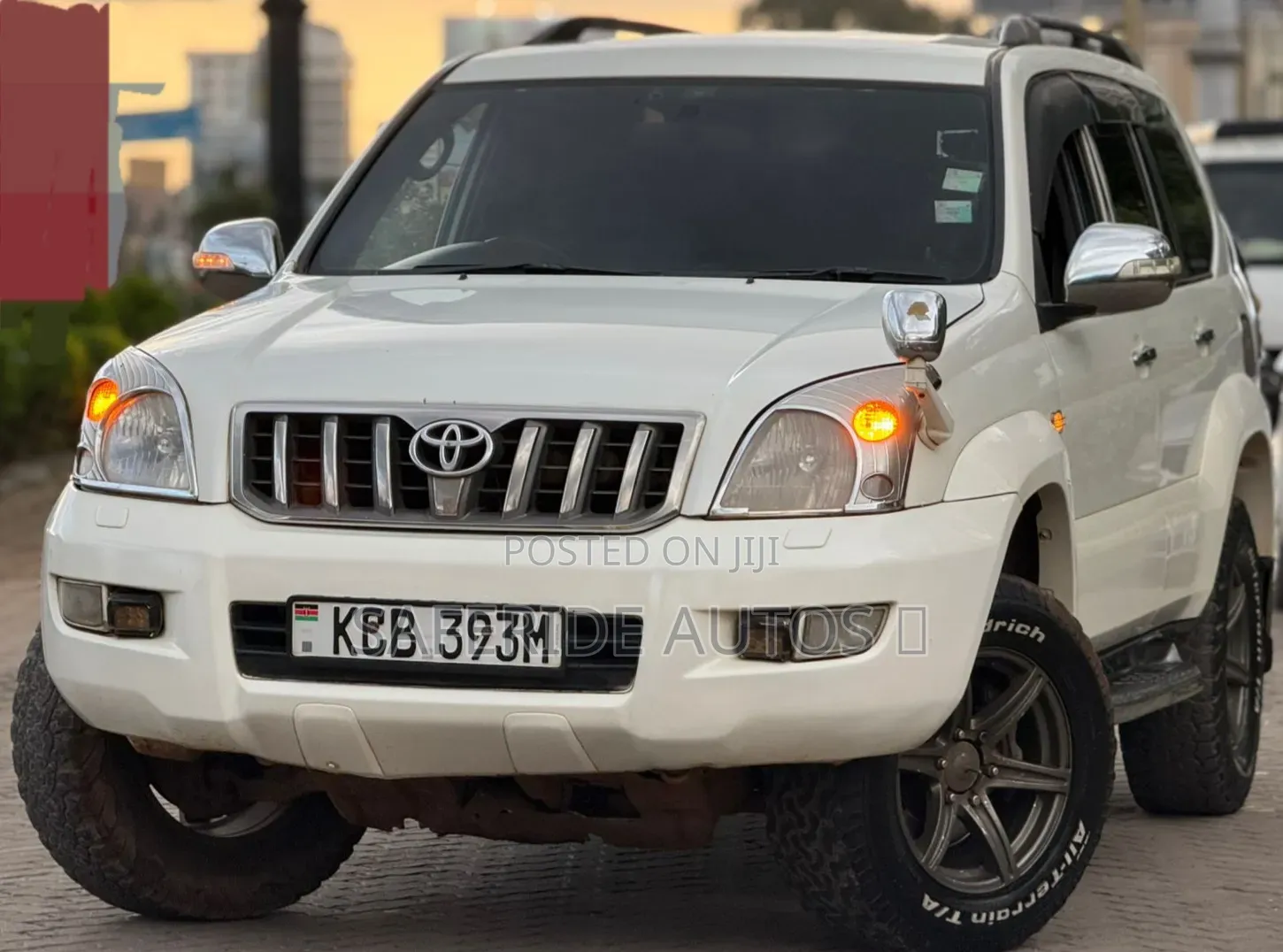 Toyota Land Cruiser Prado 2007 White