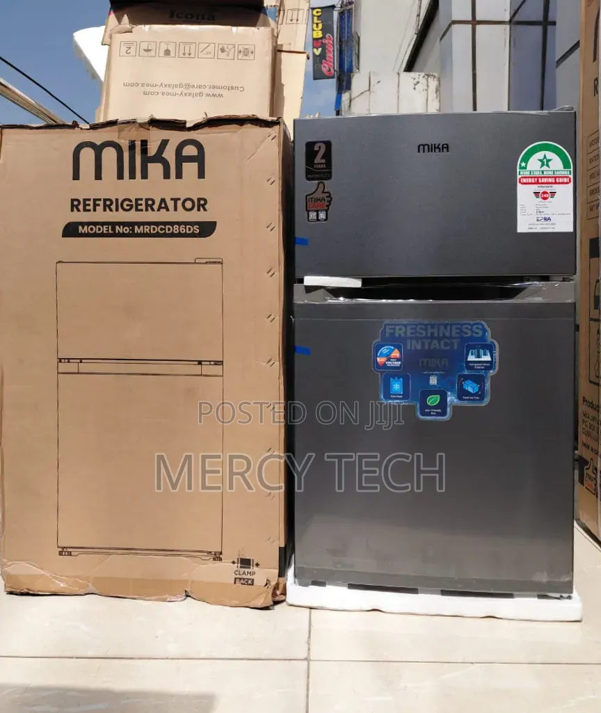 Mika 86l Double Door Refrigerator(Mrdcd86ds)
