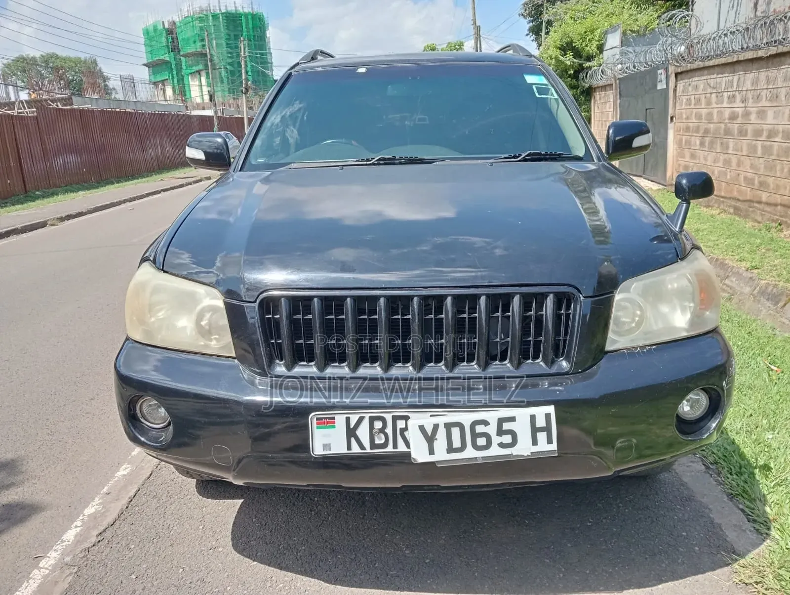 Toyota Kluger 2004 Black