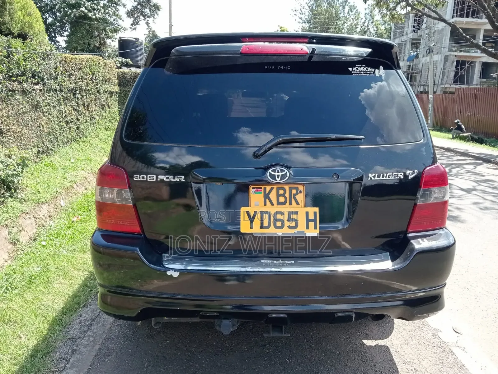 Toyota Kluger 2004 Black