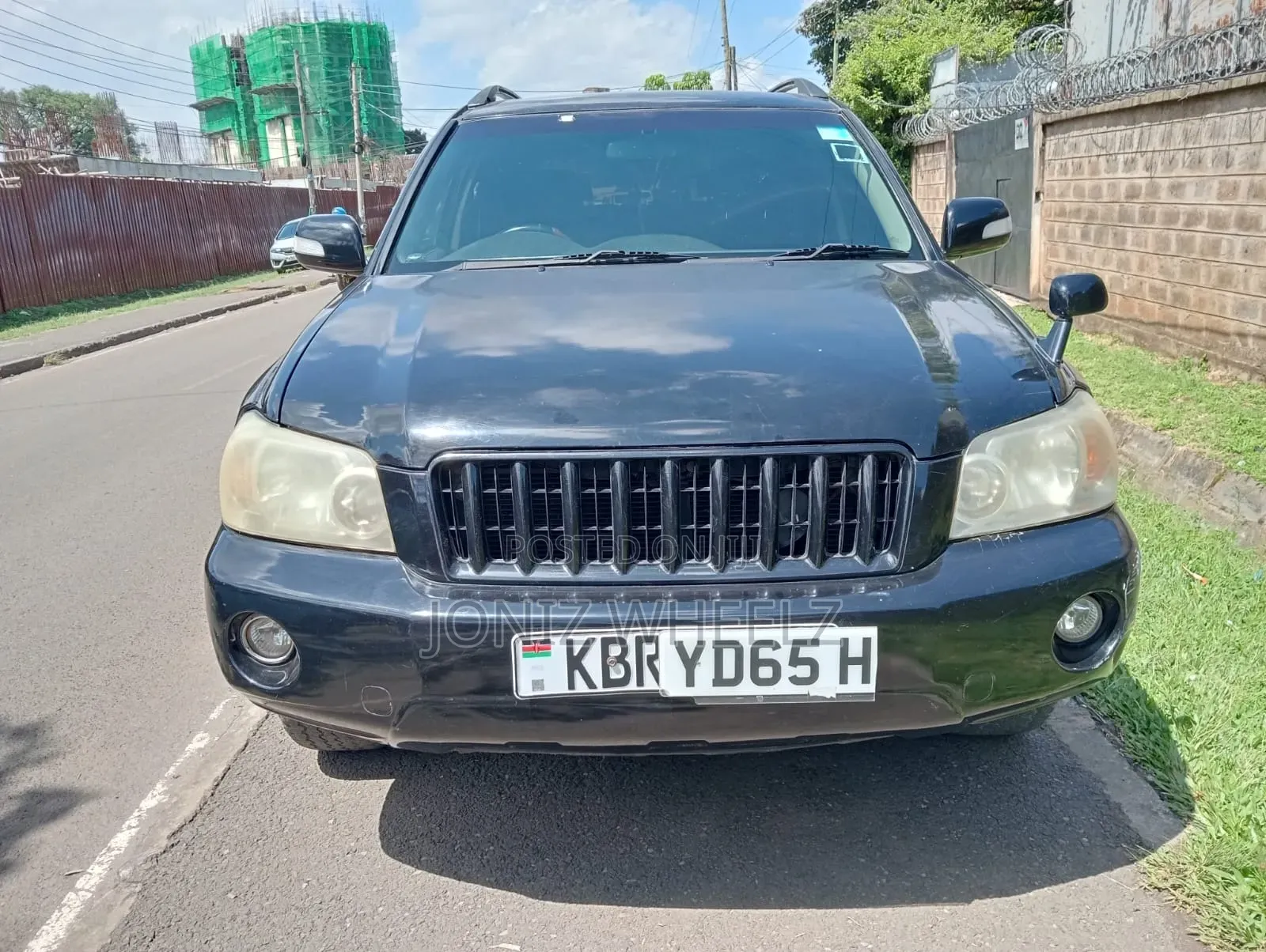 Toyota Kluger 2004 Black