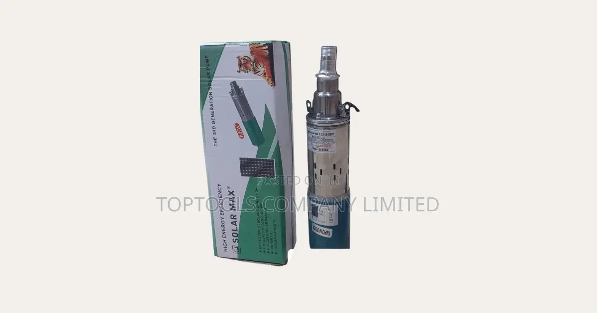 Dc Solar Submersible Waterpump 50mtrs 250watts 24v