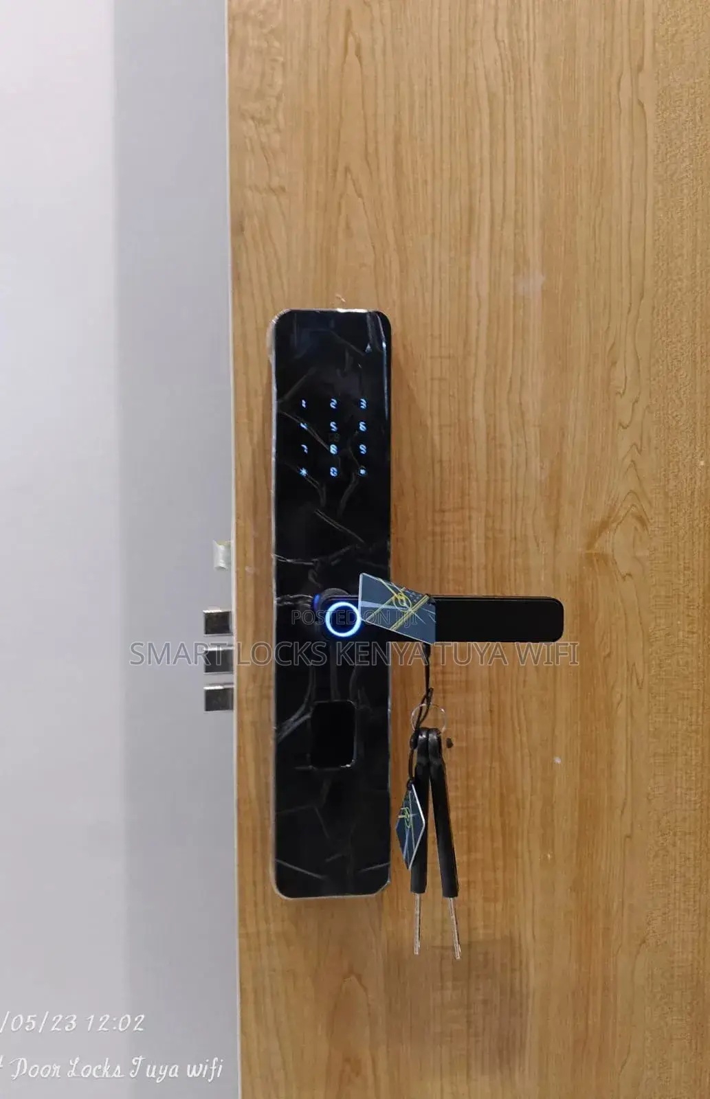 Smart Lock Security Door Bluetooth Mobile Phone App Key Password