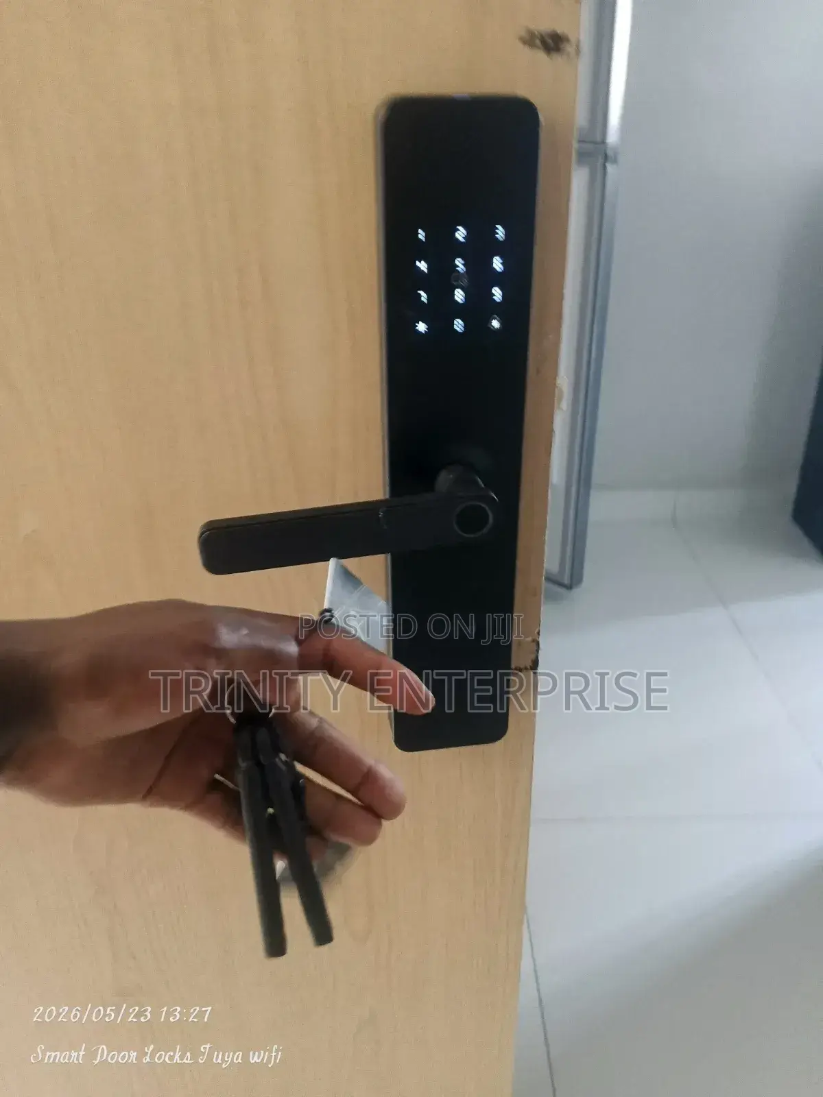 Smart Lock Code Rfid Ic Card Smartphone App Unlock Biometric