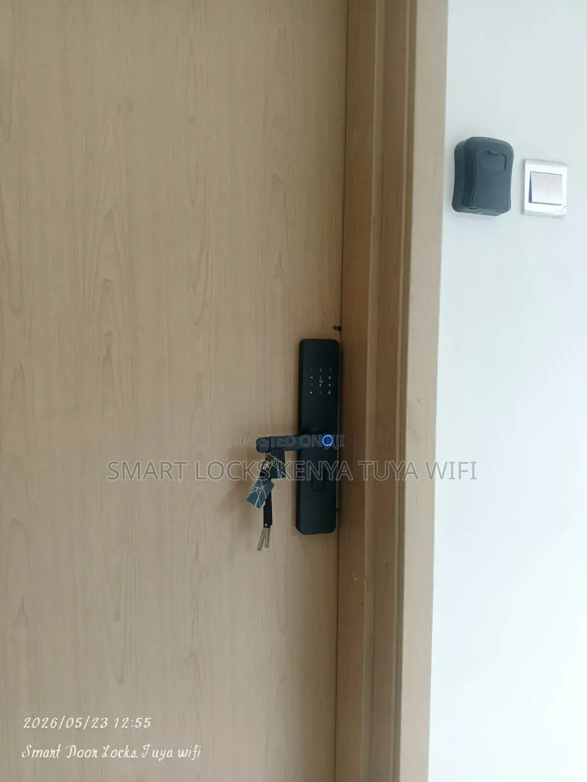 Tuya Biometric Fingerprint Door Lock, Security Smart Lock