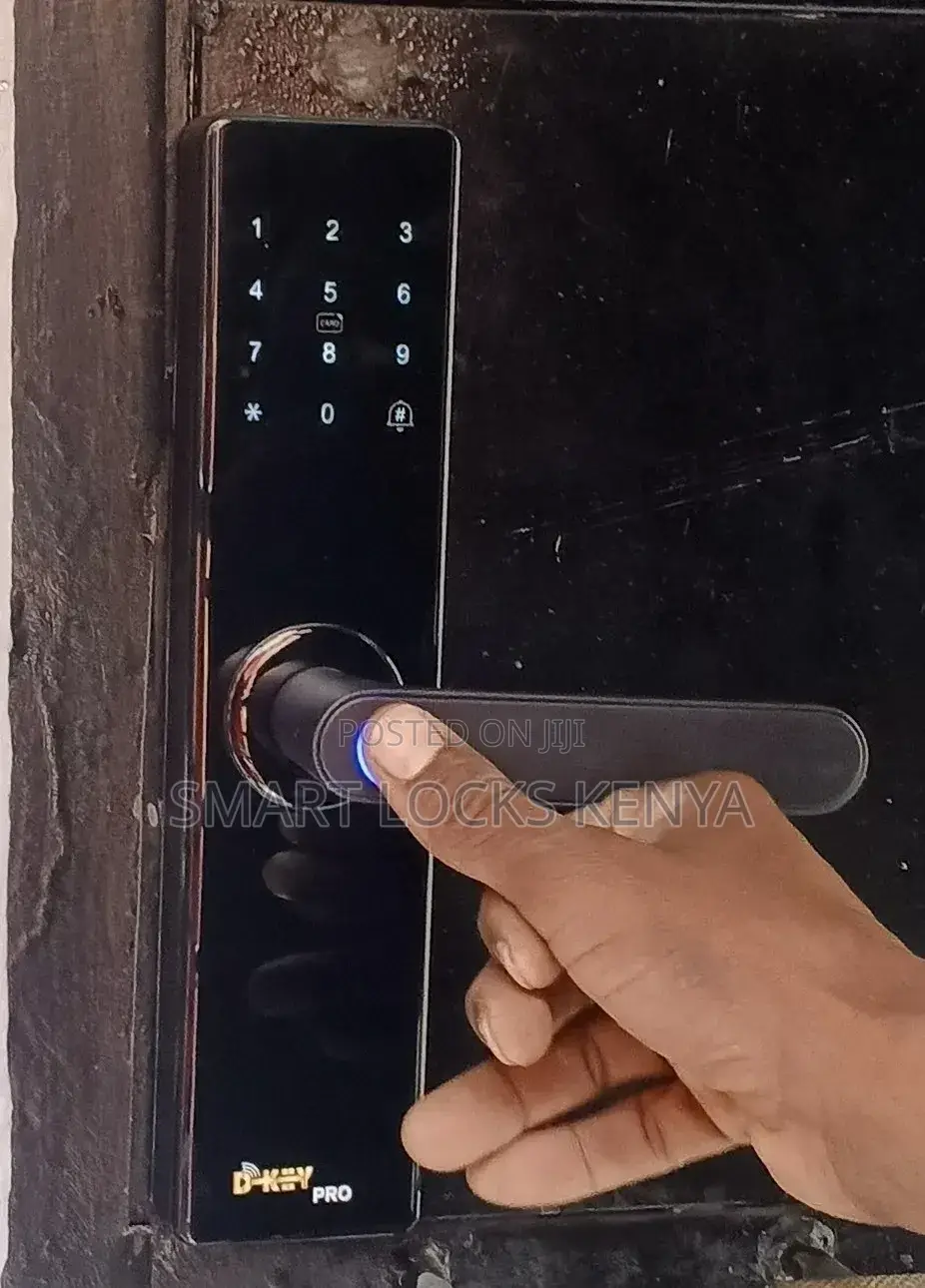 Lock Door Lock Black in Color