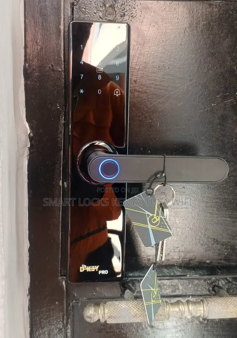 Smart Lock With Wifi App Password Rfid Unlock, Electronic Door Lock