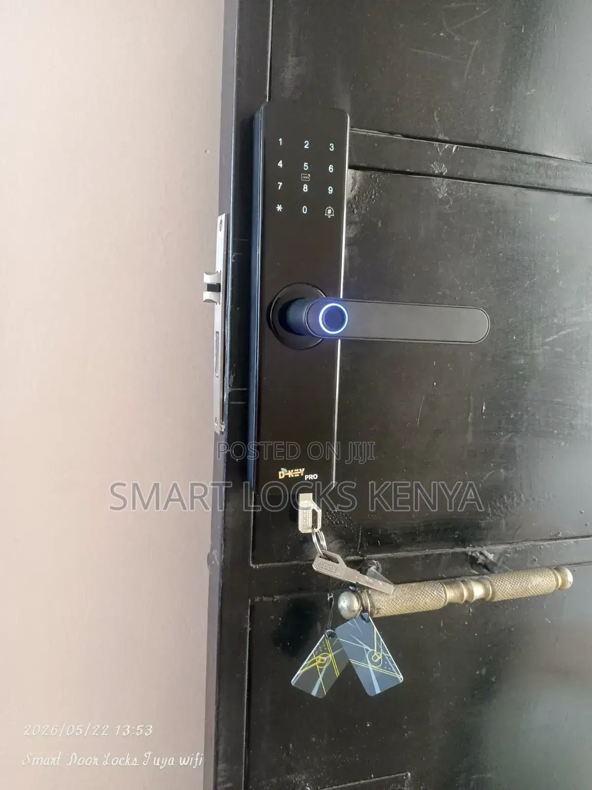 Smart Lock Tuya Wifi Smart Lock Unlock Fingerprint Card Password