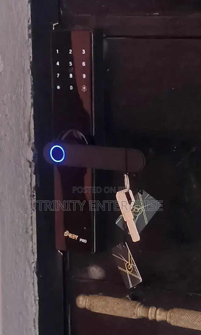 Smart Biometric Door Lock - Aluminum Alloy, 3000 Users, Wifi,