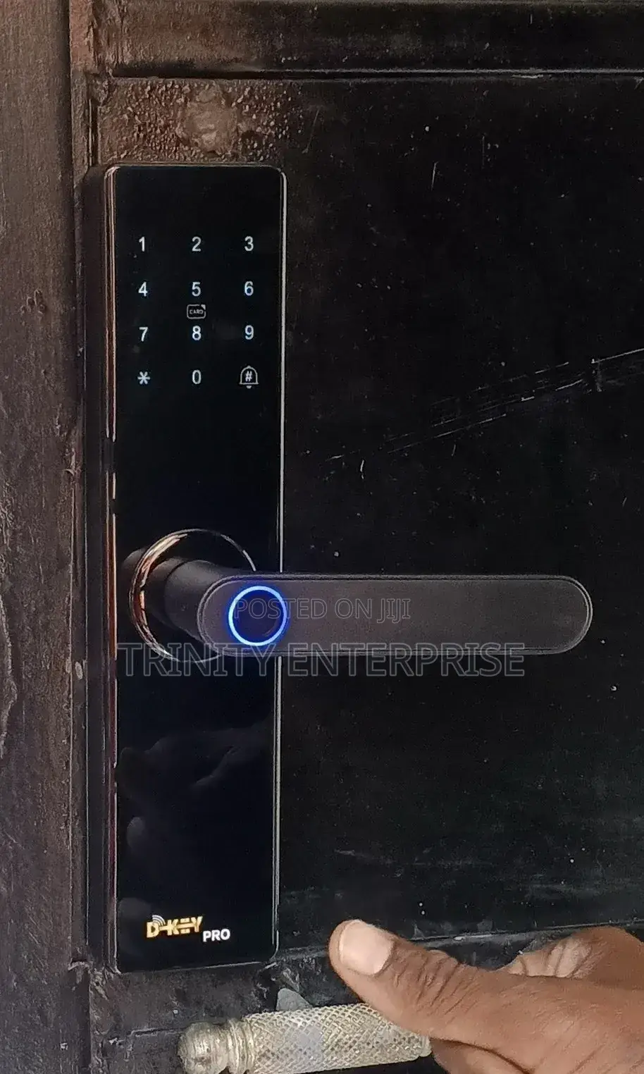 Smart Biometric Door Lock - Aluminum Alloy, 3000 Users, Wifi,