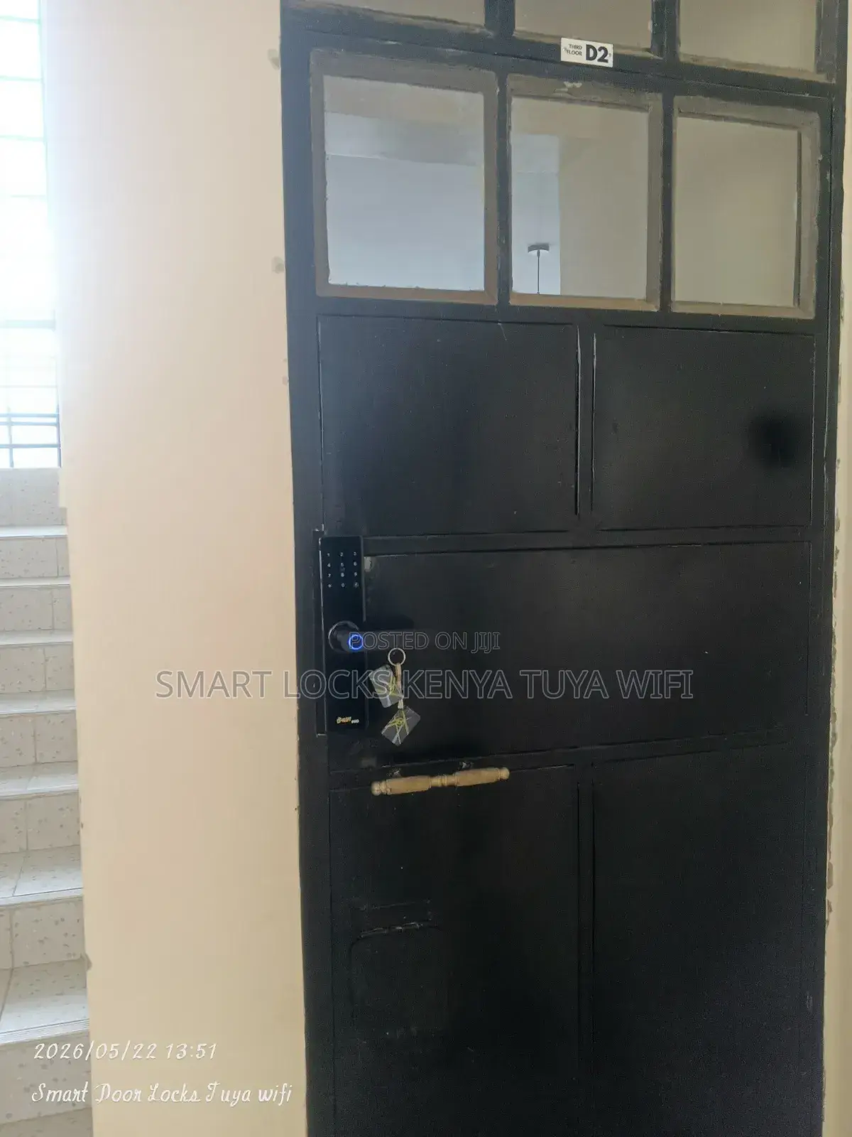 Smart Biometric Door Lock - Aluminum Alloy, 3000 Users, Wifi,