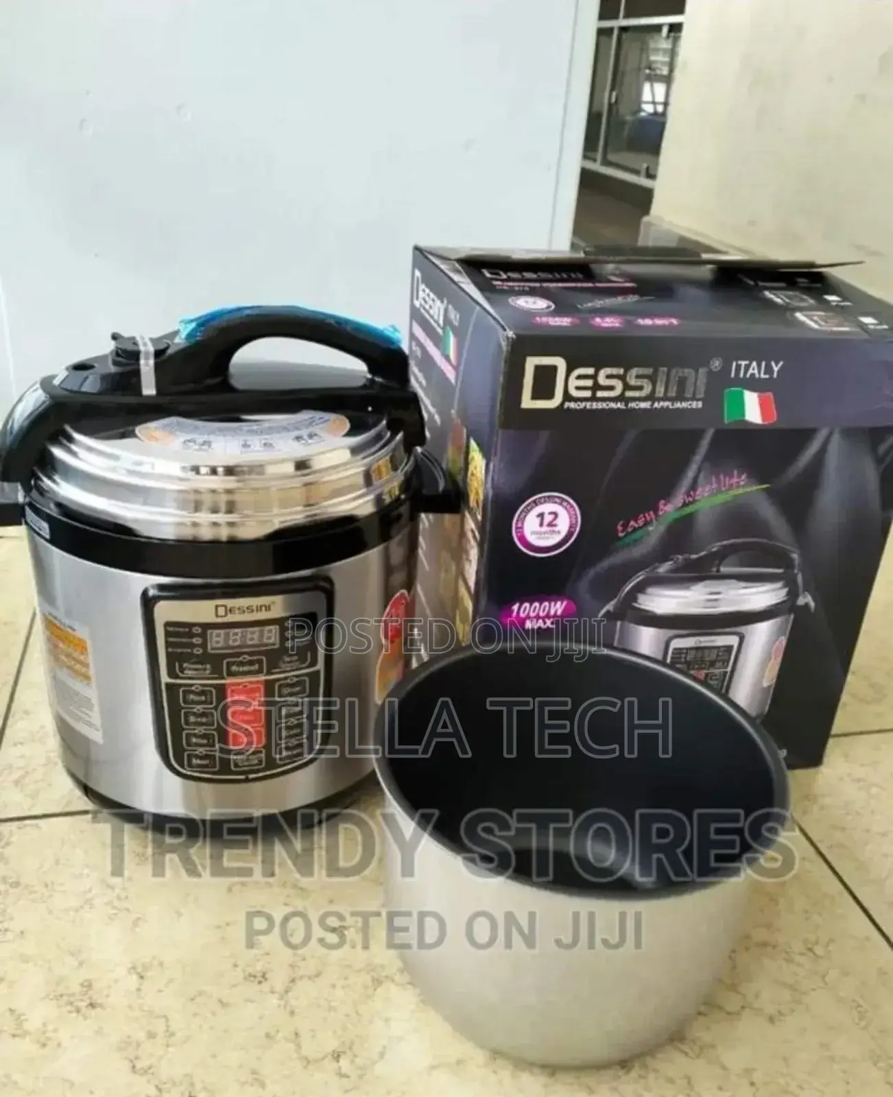 6 Litres Dessini Electric Pressure Cooker