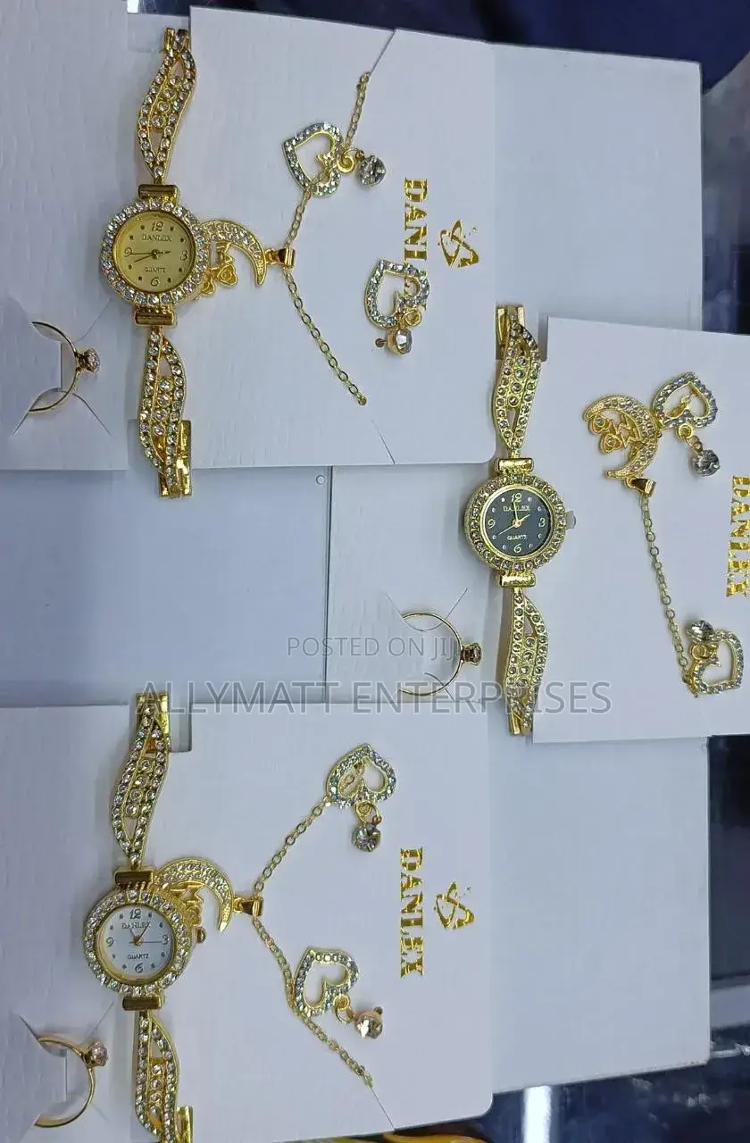 Ladies Wrist Watch Set