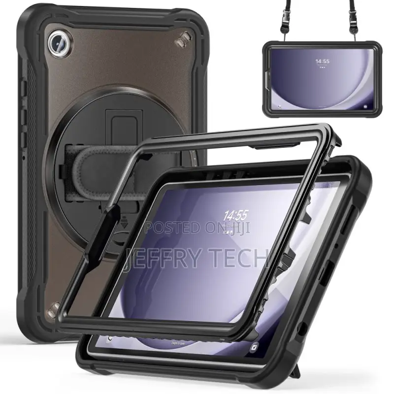 Case Samsung Galaxy Tab A9 Support Strap and Shoulder Strap