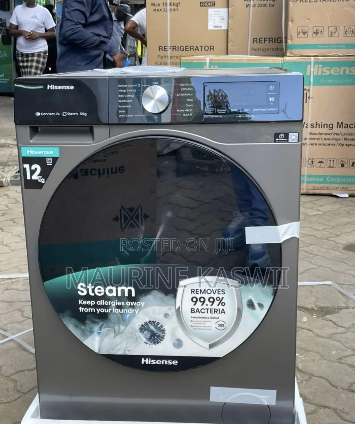 12 Kg Hisense Washer Automatic Machine