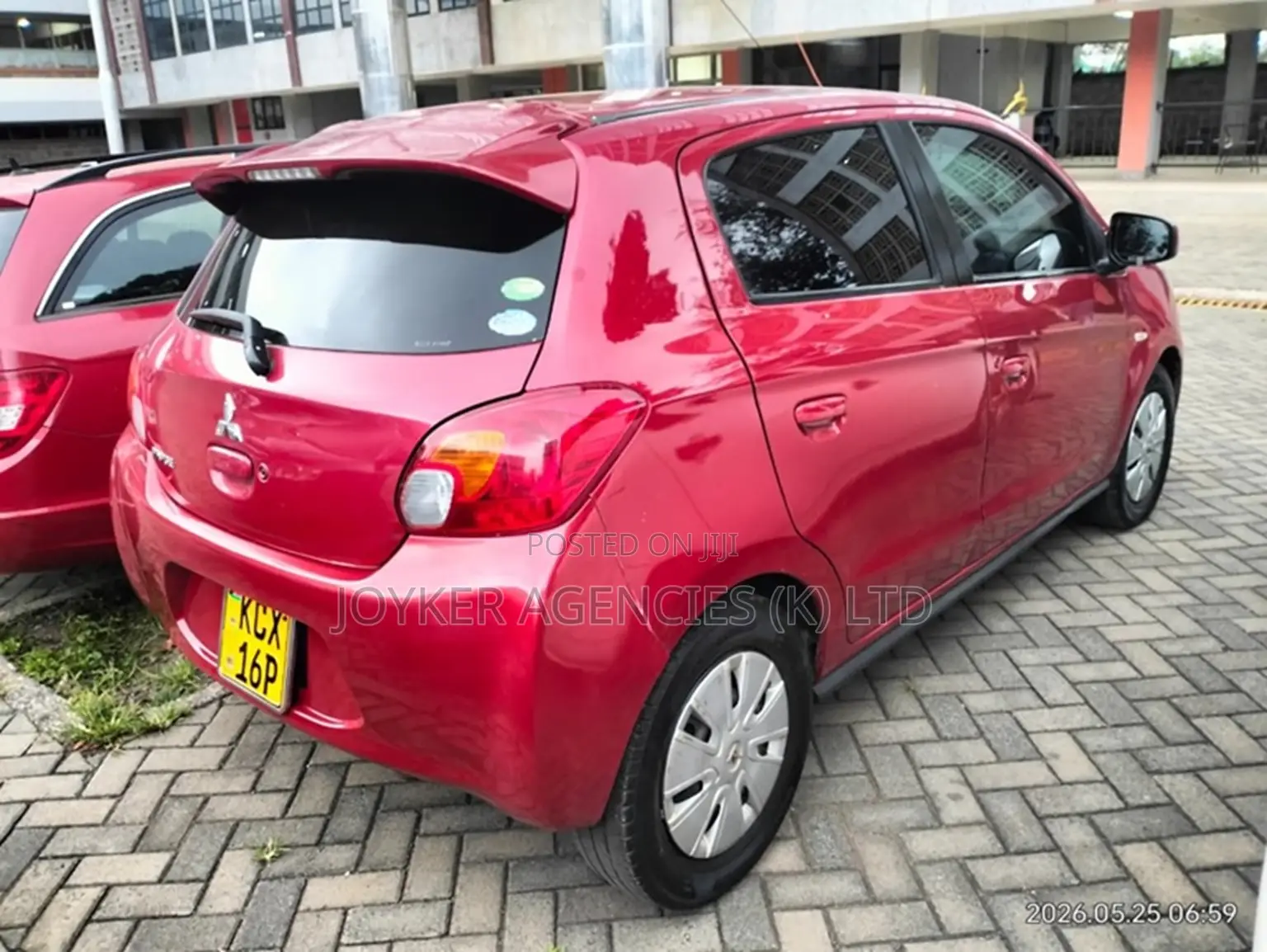 Mitsubishi Mirage 2012 Red