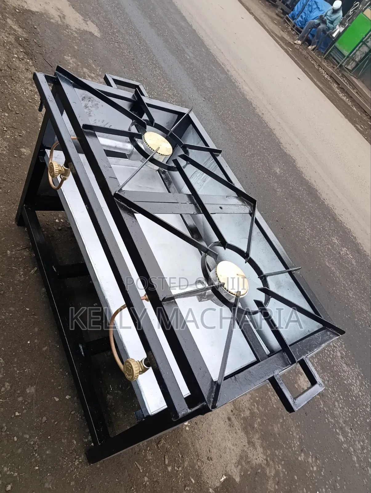 Top Performance Closed Two Burner Gas Jikos