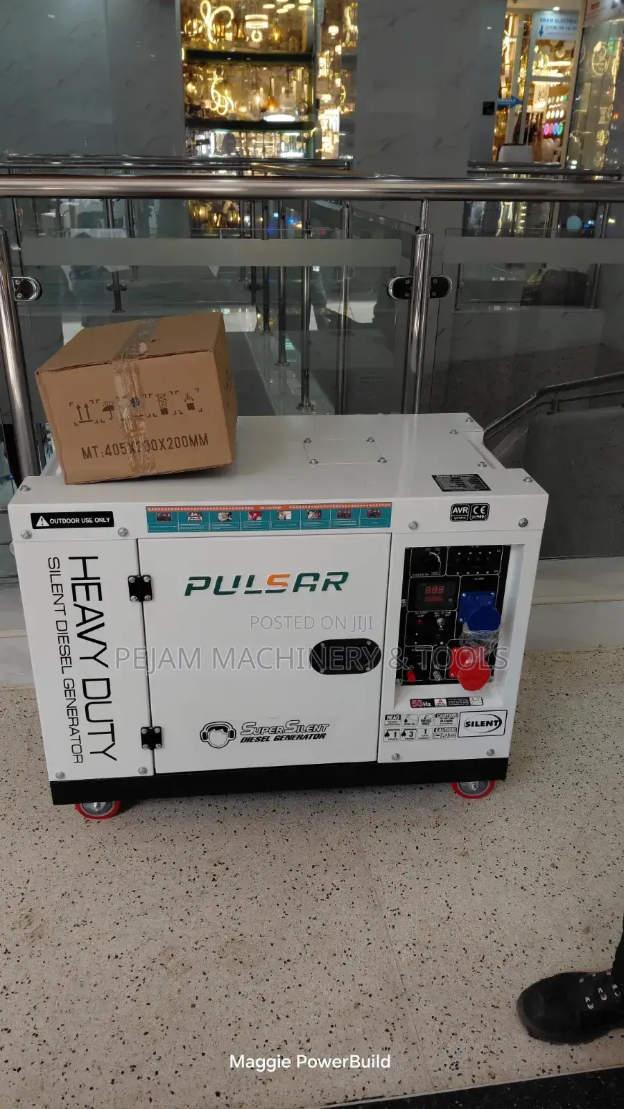 Pulsar 15kva Three Phase Diesel Generator With Ats Switch