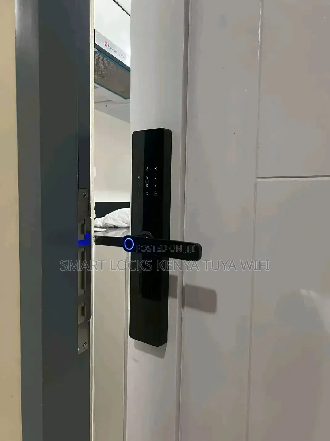 Generic Tuya Smart Wifi Electronic Door Lock - Black