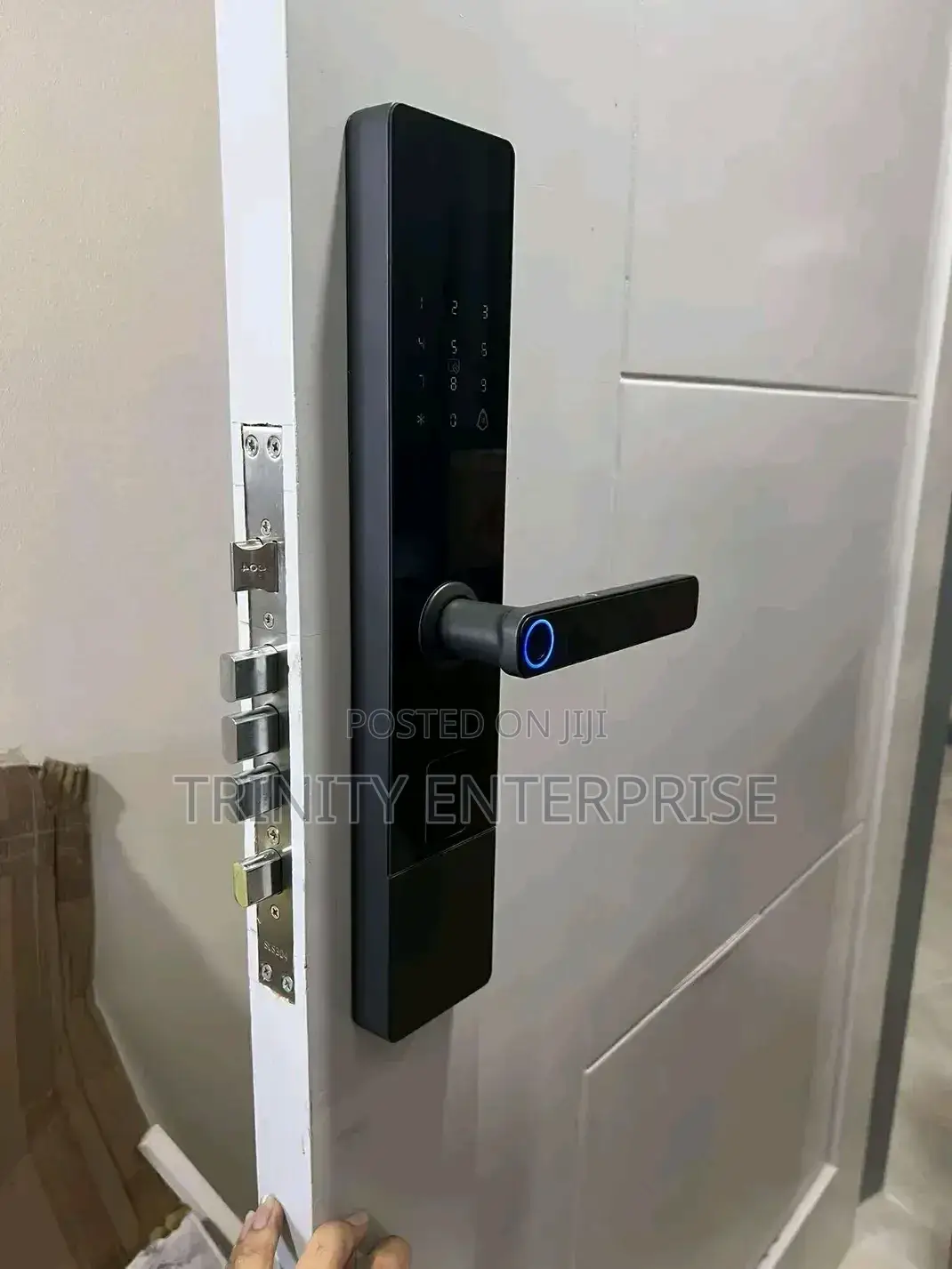 Generic Tuya Smart Wifi Electronic Door Lock - Black