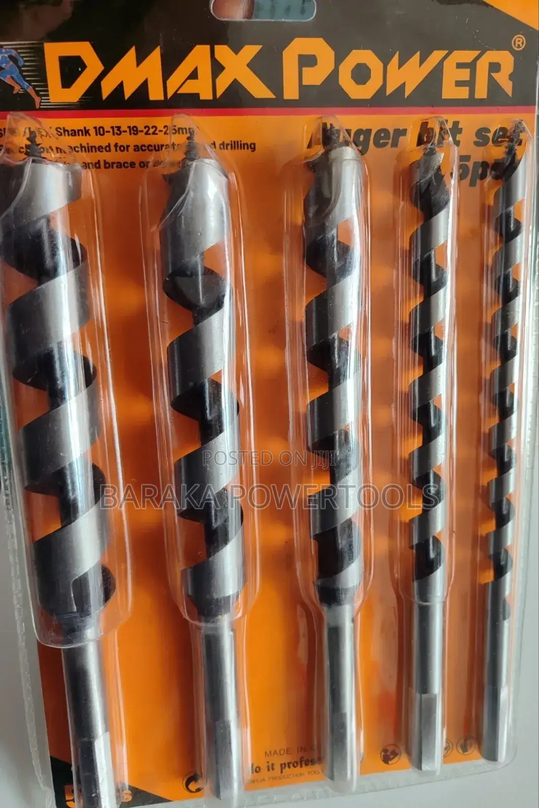 Set of Auger Bits
