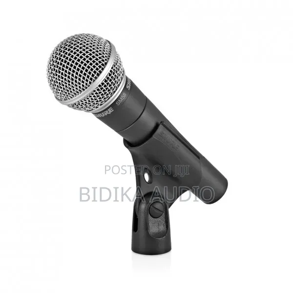 Shure Sm58 Dynamic Vocal Microphone With Boss Digital Wireless System