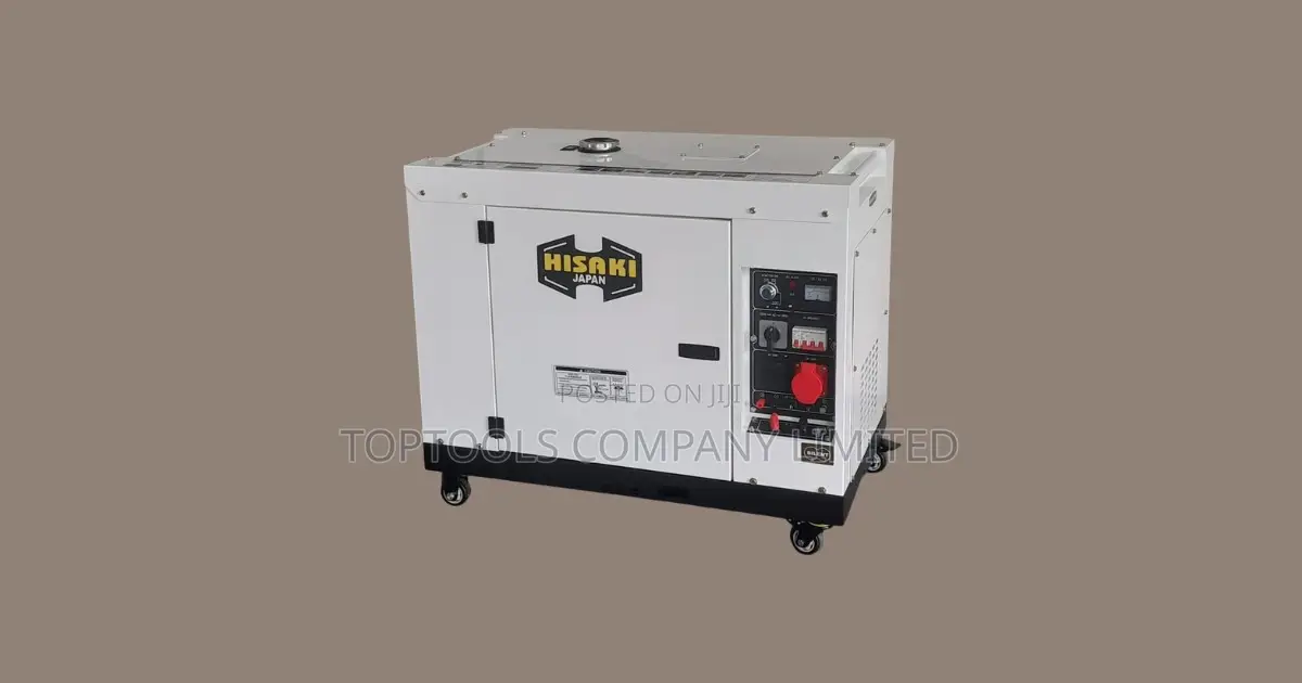 Hk13000sna-D Hisaki Japan Diesel Generator Rated Output 13.125kva