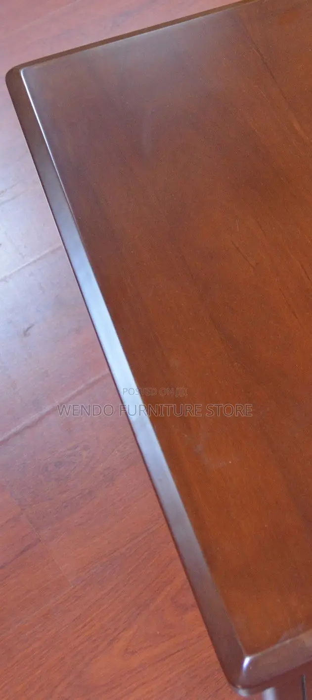 Coffee Table; Wooden Mahogany Executive Square Coffee Table