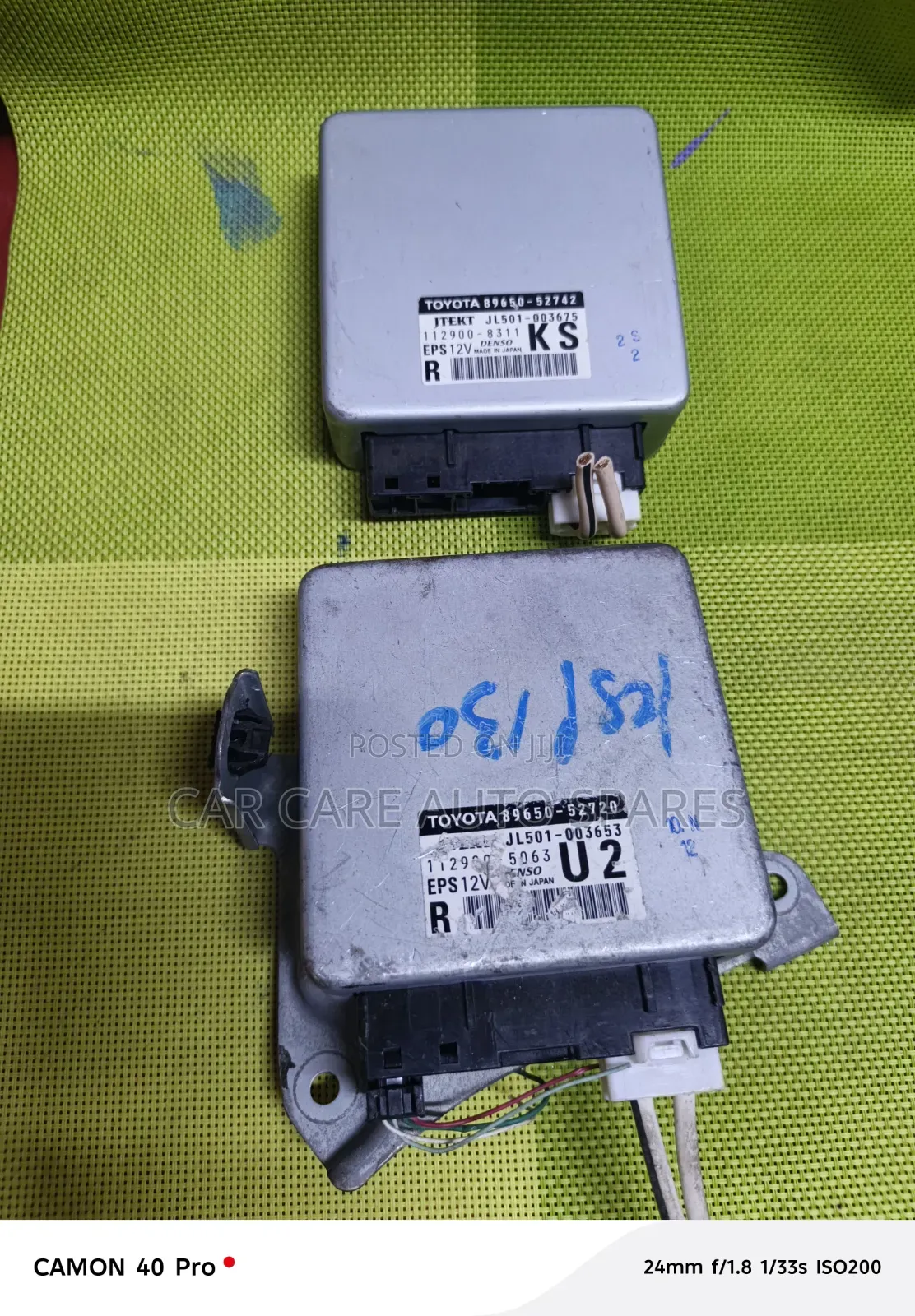 Power Steering Computer Toyota Vitz