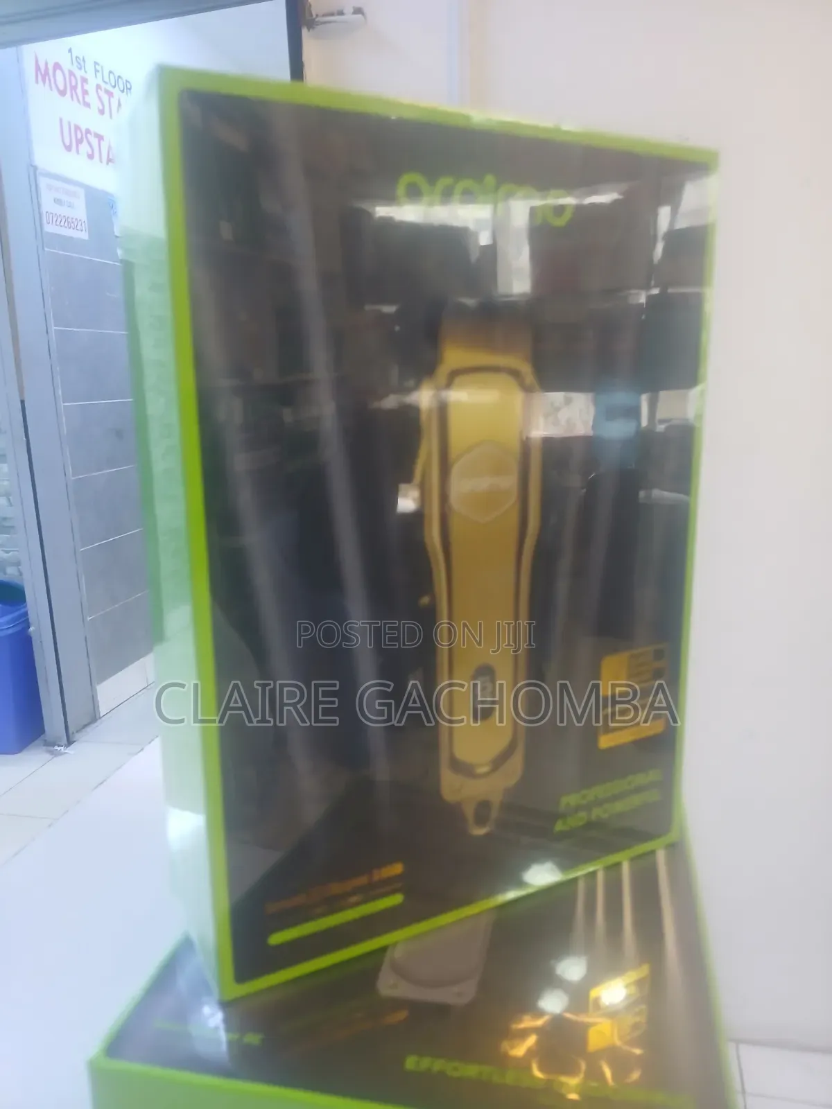 Oraimo Smart Clipper 2 Gold – Professional Cordless Hair Clipper
