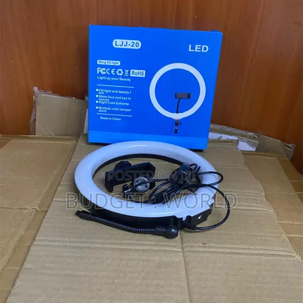 Adjustable 8 Inch Led Ring Light for Tiktok, Youtube Live Streaming