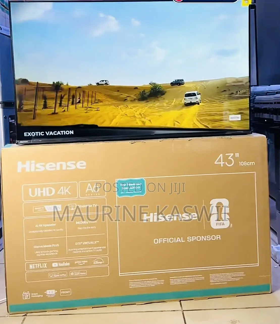 Hisense 43” A6qken Uhd Tv(2026)