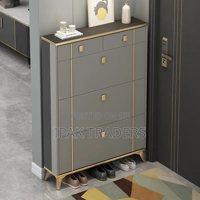 New Arrival Bucket Flip Shoe Cabinet Smart Flip Design