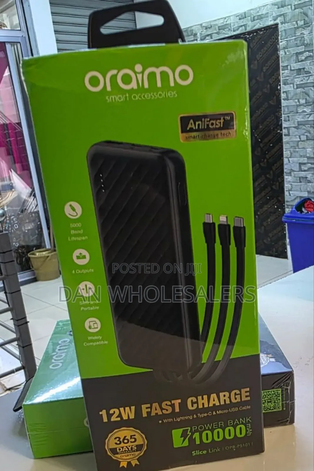 Oraimo 10000mah Fast Charge Powerbank