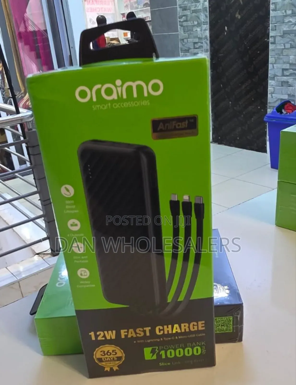 Oraimo 10000mah Portable Power Bank