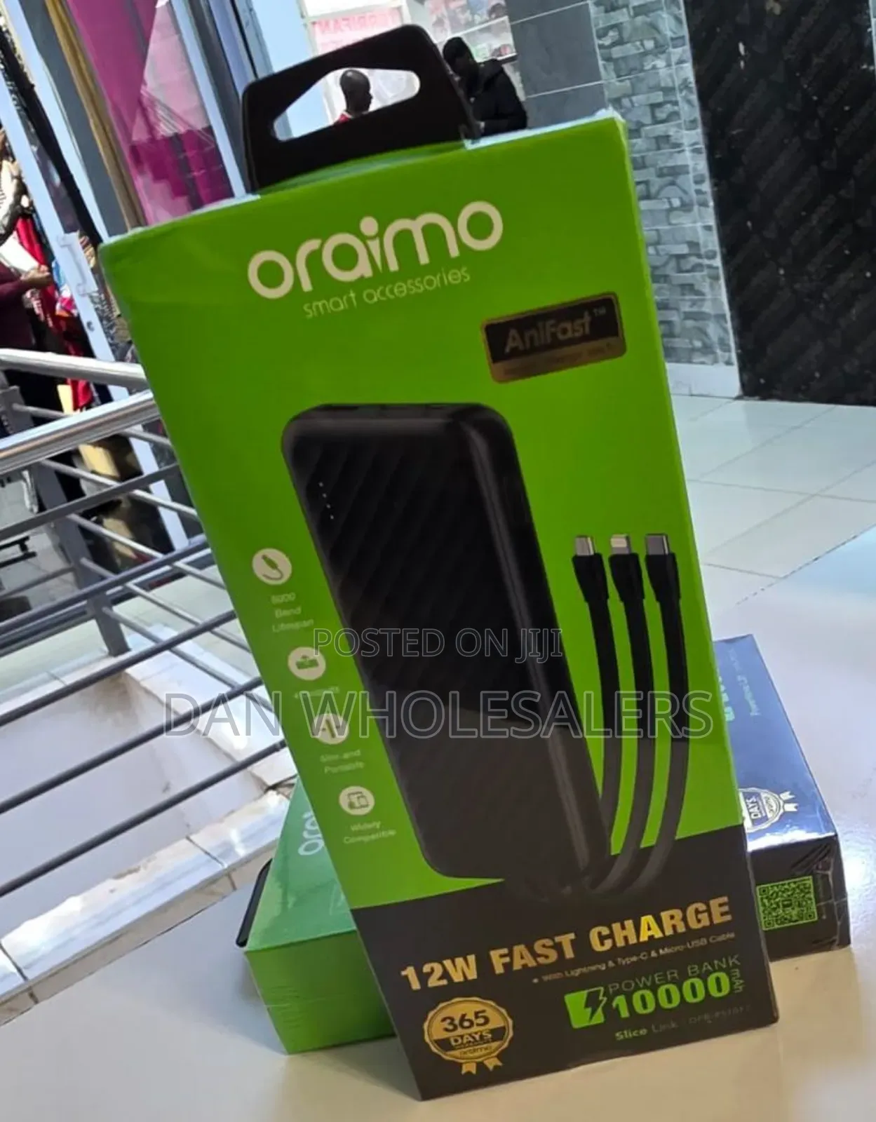 Oraimo 10000mah Portable Power Bank
