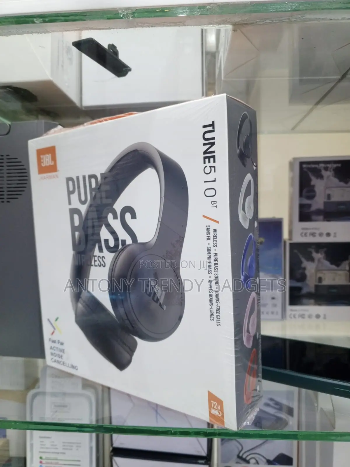 JBL Tune 510bt on-Ear Wireless Headphones 40h Battery