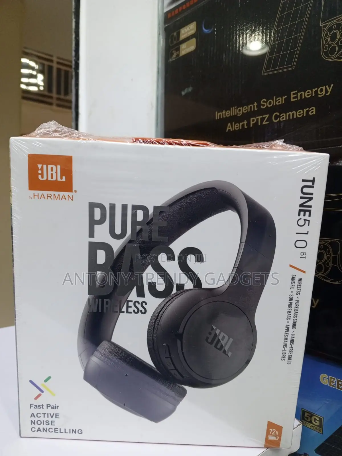 JBL 510bt Wireless Headphones Bluetooth 5.0 Black