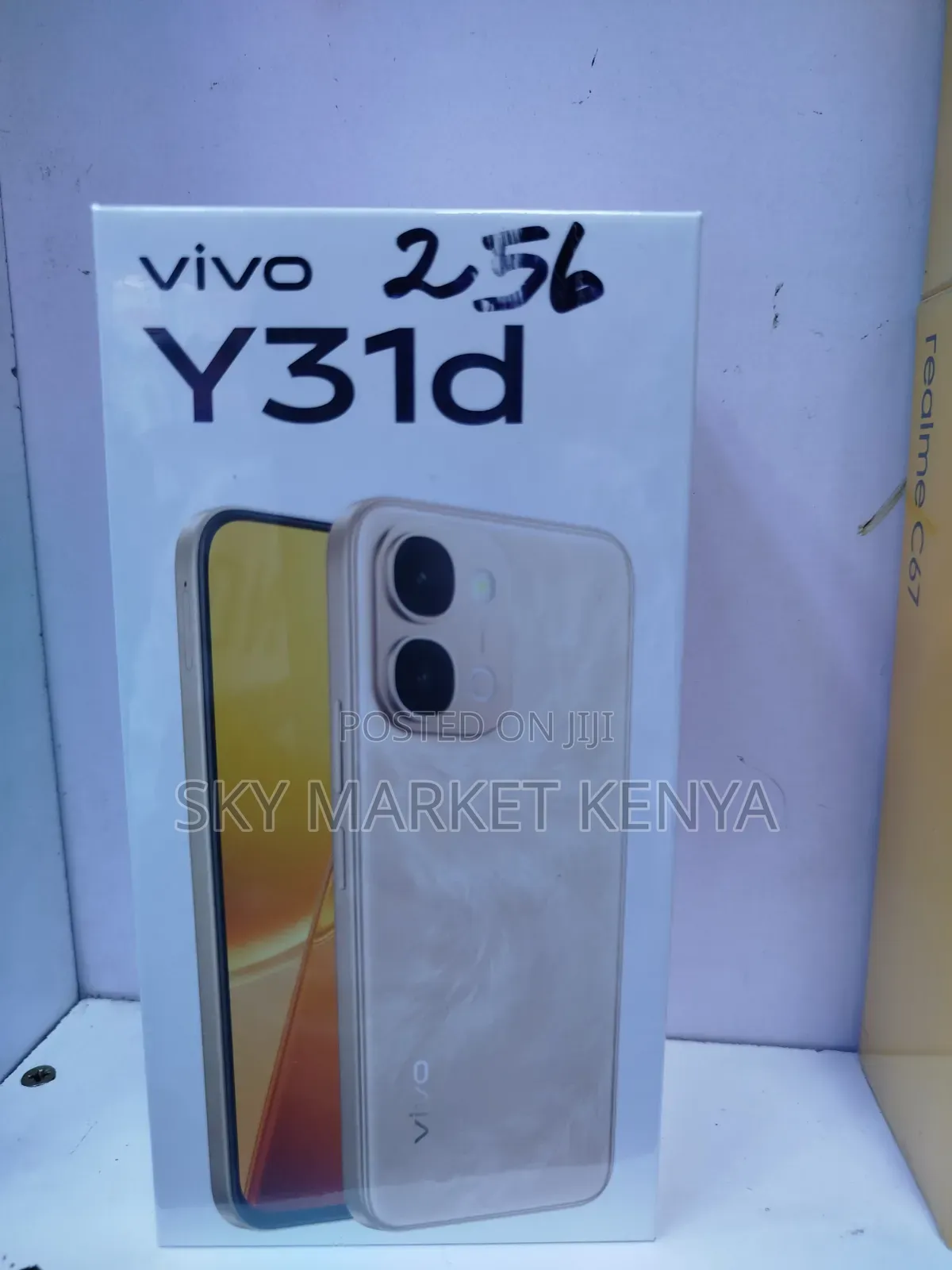 New Vivo Y31d 256 GB Black