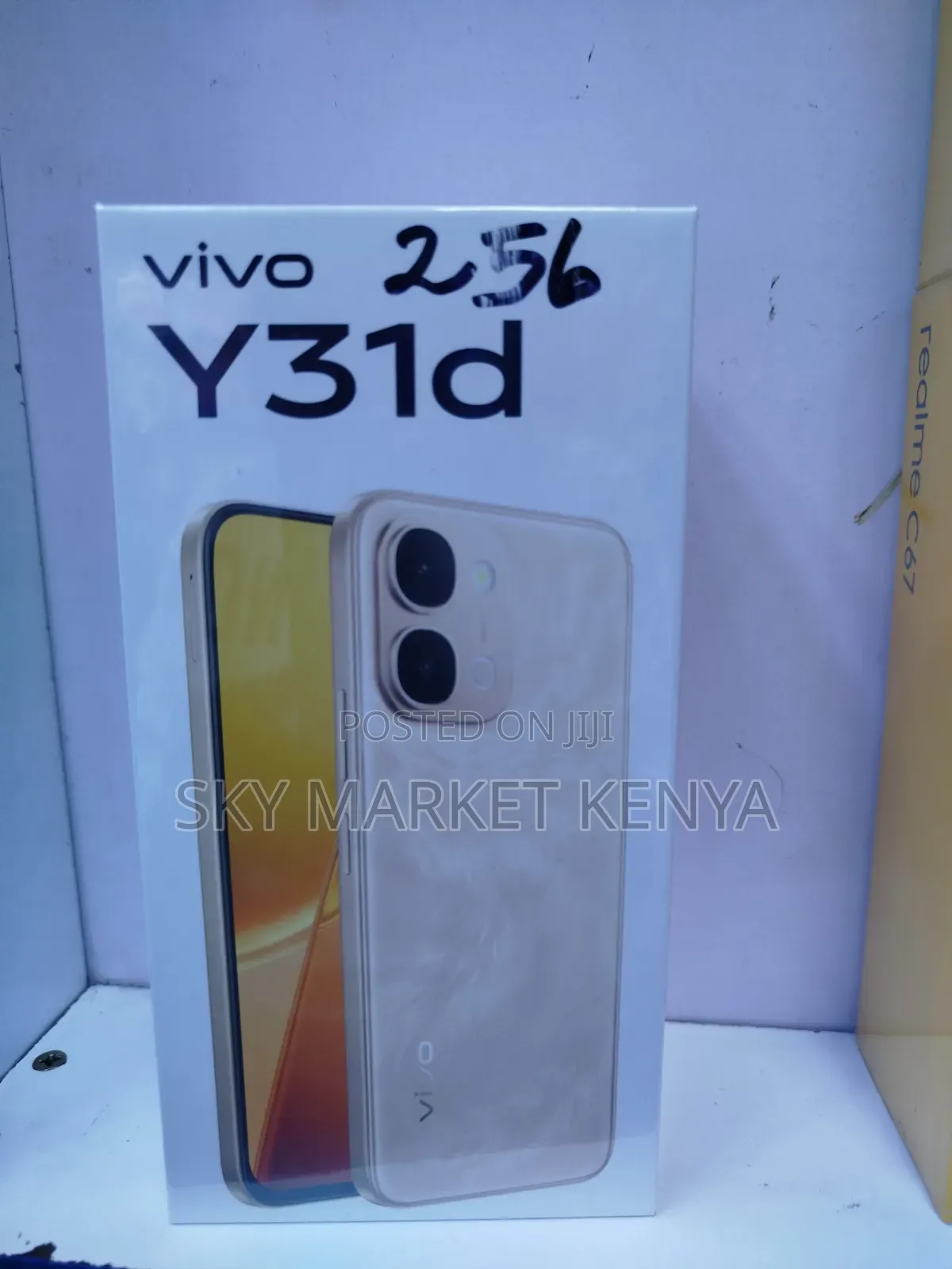 New Vivo Y31d 256 GB Black